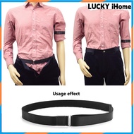 Men Business Elastic Adjustable Belt Shirt Sleeve Garter Bracelet Sleeve Arm Holder Strap Band