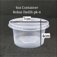 4oz Plastic Container (bekas dadih) 100pcs
