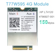 ใช้ LT4120 Snapdragon X5 LTE T77W595 4G WWAN M2โมดูลสำหรับ HP Probook/EliteBook 820 840 850 745 g3 640 650 645 G2