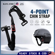 Adjustable Safety Chin Helmet Strap Chin Helmet Chin Strap Y 4 Point Points For Universal Helmet