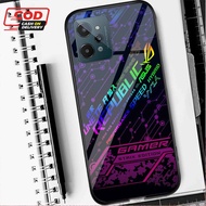 (GC 11) Realme C31 Glass Softcase - Realme C31 Glass Case - Realme C31 Beautiful Case - Realme C31 T