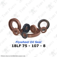 Flywheel Crankshaft Oil Seal for Toyota Vios NCP42 NCP93 NCP150 (75*107*8)