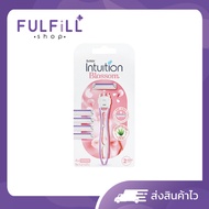 Schick Intuition Blossom 4Refills/1Handle Chic 4Refills/1Handle Shaver Blade