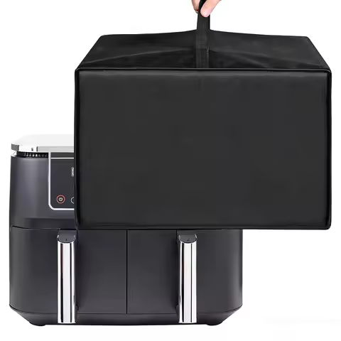Air Fryer Cover Heat Resistant Waterproof Dustproof Protective Cover for Ninja AF400EU/AF500EU Nylon