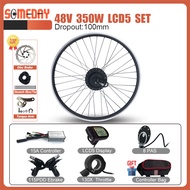 [MTKO] Electric Bike Conversion Kit 36V48V 350W eBike Brushless Gear Front Wheel Hub Motor with KT C