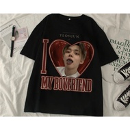 TXT Yeonjun Tshirt, I Love My Boyfriend Shirt Yeonjun, Kpop Merch for Gift