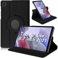 Samsung Galaxy Tab A7 Lite - 8.7 inch 2021 T225 Case Flip Cover Casing Rotary Flip Case Standing
