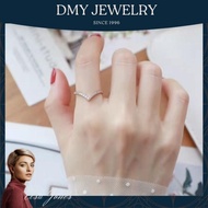 DMY Jewelry Cincin Emas Asli 24 Karat 5 Gram Ada Surat Kalung Huruf H