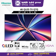 Hisense 50" 55" 65" 75" 85" 100β Q7Q 4K Dolby Atmos Vision HDR10 ALLM QLED TV GOOGLE TV WAH LEE STOR
