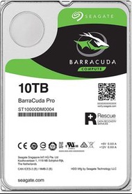 Seagate BarraCuda Pro 10TB 硬碟 Hard Drive HDD – 3.5 Inch SATA 6 Gb/s 7200 RPM 256MB Cache 可配外置盒