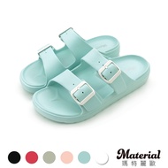 Cushion Martello T80012 [36-40] Women's Shoes Slippers MIT Lightweight Double Strap Thick-Soled Wate