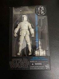 Star Wars black hasbro boba fett prototype