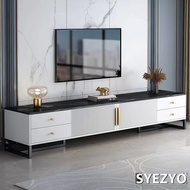 Syzzyo Tv Console Light Luxury Tv Cabinet Nordic Style Cabinet Modern Simple Living Room Household Small Family Tea Table Tv Cabinet Floor Cabinet SY083