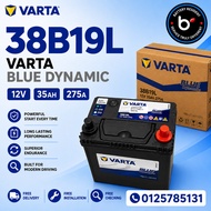 Installation Provided 38B19L NS40ZL Varta Blue Car Battery Bateri Kereta Perodua Axia Myvi Bezza Toy