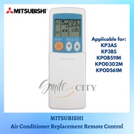 MITSUBISHI AIR CONDITIONING REMOTE CONTROL for MP02AB KP3AS KP3BS KPOB511M KPOD302M KPOD561M