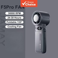 Portable Fan F5 Pro Stepless Speed Regulation Semiconductor Cooling Foldable Portable Handheld Fan