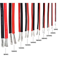 8Awg 10Awg 12Awg 14Awg 16Awg Silicone High Temperature Wire For RC ESC Motor