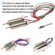 PEARLTH DC Motor, Metal Multistyles High-Speed Coreless Motor,  412 612 614 716 720 8520 1015 1020 7