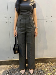Diora Highwaist Pants | Celana Highwaist Pants Kulot Loose Panjang