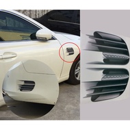 A Pair Of Sports Cars Hood Fenders Simulation Vents Fake Air Electroplating Plastic With Adhesive Ap