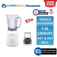 READY STOCK - Panasonic Blender MX-EX1011 LightWeight 1.0L450W ( 1 JAR BASAH 1 JAR KERING ) Mesin Ca