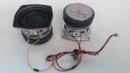 SATU SET/2 BUAH SPEAKER  TV LED POLYTRONPLD 32D905/9505..MASIH BAGUS.