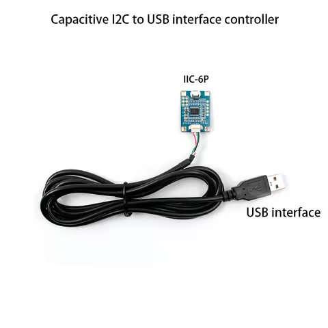 7-inch 8-inch 9-inch 10-inch Small Interface Capacitive Touch Screen 6-wire I2C Interface To USB Con