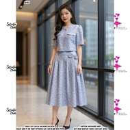 KATUN 19451 NEWEST COTTON SKIRT SET