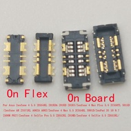 1-10Pcs Battery Flex FPC Connector Plug For Asus Zenfone 4 Max Plus AR Selfie Pro ZenPad 3S P027 ZD5