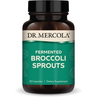 Dr. Mercola Organic Fermented Broccoli Sprouts, 30 Capsules (30 Servings)(packaging may vary)