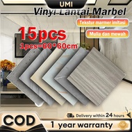 Vinyl Marble Floor Tiles 60x60cm Thick Granite Waterproof Decor Wallpaper Stickers Self Adhesive DIY