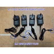 (9V) AC TO DC ADAPTER 9V2A SWITCHING POWER SUPPLY 3 PIN CCTV LED AC 240V PLUG ADAPTER IP CAMERA CABL