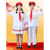 New Elementary School Students Drum Number Team Clothing Drum Band Uniform Kindergarten Flag Raiser 