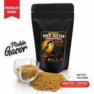 PAKAN PENTET CENDET GACOR VOER SULTAN SPESIAL PENTET PROTEIN 20% MAKIN GACOR (GRATIS CEPUK NO.2)