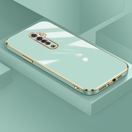 Simple Case For OPPO Reno 2 2F 5 Pro F9 F11 Find x3 Plating Gold Edge Silicone New Casing Shell Anti-drop Cover