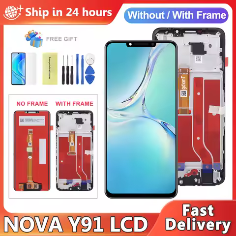 Huawei LCD 6.95'' Nova Y91 6.95'' Screen For Huawei Nova Y91 LCD STG-LX1, STG-LX2 Display Touch Scre