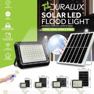 DURALUX SOLAR LED FLOODLIGHT 100W 200W 300W 500W IP65 REMOTE CONTROL