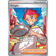 SCR_164/142 CRISPIN *Stellar Crown Trainer* AR English Pokemon TCG_Art Rare