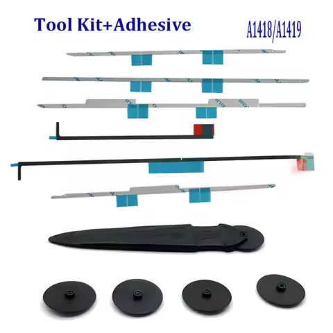 Adhesive Paper Display 3M Strips Tape Stickers with Open Wheel, Repair Tools Kit, iMac, 21.5 ", 27",