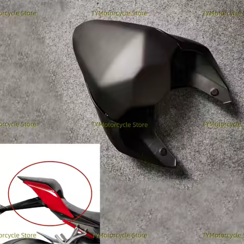Matte black Rear Tail Side Fairing Passenger Pillion Seat Cushion Fit For DUCATI Panigale Streetfigh