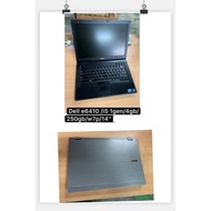 Dell e6410 / i5 1gen / 4gb / 250bg / w7p / 14" (Second hand)
