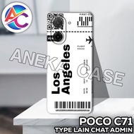 AC53/Case poco C71/ AESTHETIC Motif poco C71/casing poco C71 Silicone poco C71