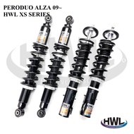 Perodua Alza 09~ HWL XS Series High Low Body Shift Adjustable