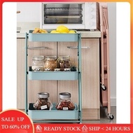TNT Foldable Kitchen Trolley Rack Multi-Functional Storage Trolley Rack Rak Troli Lipat