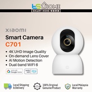 Xiaomi Smart Camera C701 - 8MP 4K Ultra HD video clarity | Dual-band Wi-Fi 6 | AI-powered pet and ba