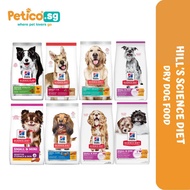 Hills Science Diet Dog 1.5kg/2kg/3kg Dry Dog Food (Adult 7+/Lamb/Chicken/Small Bites/Light/Digestion