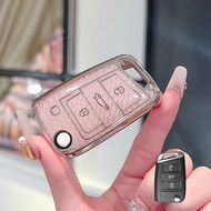 For Volkswagen Car Key Case Cover Golf 7 MK7 Tiguan MK2 Ateca Leon FR 2 Ibiza Skoda Octavia Remote K