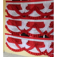 BEGRON FLAG SCARF 10 WAVES 8 METERS LENGTH