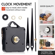 6168 Model Silent Quartz Clock Movement Kit with Hands High Torque 10 Inch DIY Wall Clock Repair Rep