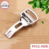 Khóa Bướm Đồng Hồ gập Cartier size 12/14/16/18/20mm bằng Thép không gỉ 316 Khóa Cartier đẹp